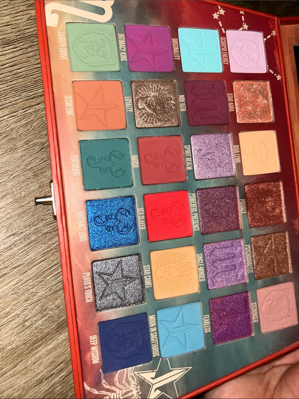 SCORPIO PALETTE JEFFREE STAR - Picture 2 of 5